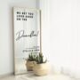 Fun Wedding Mirror Sticker – Dancefloor Quote, thumbnail 1 of 7