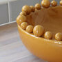 Large Decorative Mustard Bowl, thumbnail 2 of 2