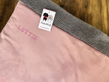 Velour Dog Snuggle Beds, 10 of 12