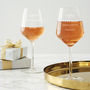 Personalised 'Vintage' Birthday Wine Glass, thumbnail 5 of 9
