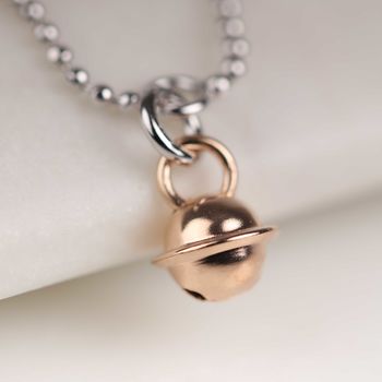 Rose Gold Charm And Solid Silver Anklet, 3 of 5