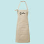 Premium Canvas Personalised Apron With Name, thumbnail 2 of 10