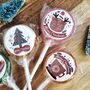 Merry Christmas Small Lollipops Vintage Gift Set, thumbnail 2 of 4