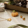 Pumpkin Short Necklace, thumbnail 3 of 6