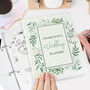 Personalised Botanical Wedding Planner, thumbnail 2 of 12