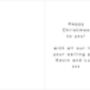 Nautical Signal Flags Christmas Card, thumbnail 2 of 2