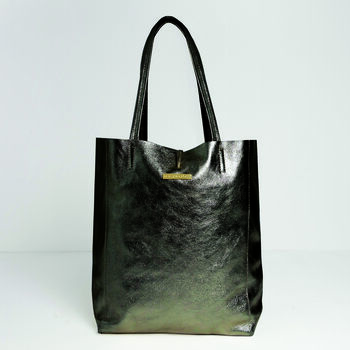 Milan Soft Leather Tote Bag, 9 of 9