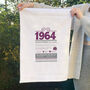 Personalised 60th Birthday Gift Microfibre Tea Towel, thumbnail 8 of 9