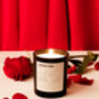 Valentine Day Candle | Rose + White Musk + Saffron, thumbnail 5 of 5