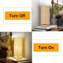 Round Handmade Rattan Bedside Table Lamp, thumbnail 9 of 9