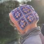 Granny Square Balaclava Printable Crochet Craft Pattern Guide Digital Download, thumbnail 3 of 8