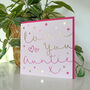 Starlight Love You Auntie Card, thumbnail 2 of 2