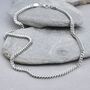 Men's Chunky Wheat Link Stainless Steel Chain, thumbnail 2 of 8