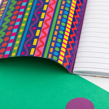 Colourful A6 Lined Notebook, 8 of 9