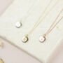 Personalised Solid Gold Disk Necklace, thumbnail 1 of 9