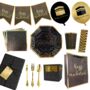 Hajj Black And Gold Party In A Box Decorations, thumbnail 1 of 12