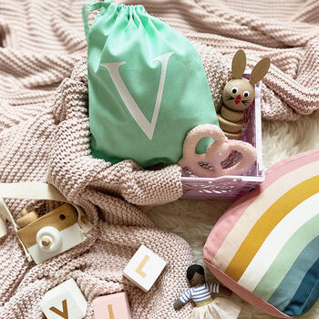 Personalised Initial Toy Storage Bag, 6 of 7