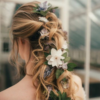 Elsa Wedding Flower Hair Vine, 2 of 3