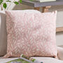 Botanical Blush Cotton Cushion, thumbnail 1 of 5