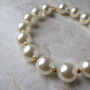 Chunky Pearl Beaded Necklace, thumbnail 3 of 8