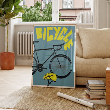 Bicycle Art Print, 3 of 4