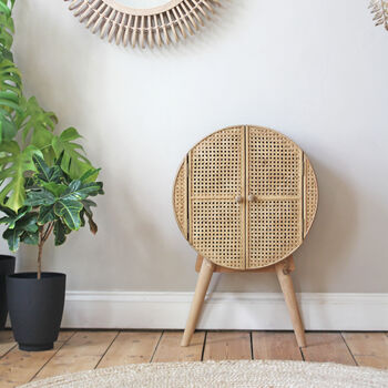 Small Rattan Cabinet, 3 of 8