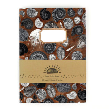 Ammonoidea Fossil Print A5 Notebook, 5 of 9