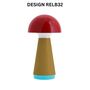 Mushroom Lamp LED Usb Rechargeable Use In Or Outdoors, thumbnail 8 of 10