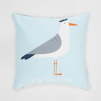 Brighton Seagull Cushion, 2 of 3
