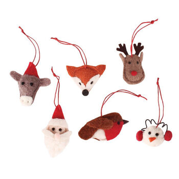 Set Of Six Woodland Christmas Crackers By all things Brighton beautiful ...