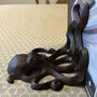 Cast Iron Octopus Decorative Bookends Set Of Two, thumbnail 7 of 9