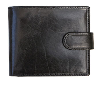 Personalised Men's Leather Wallet Notecase Rfid Safe, 6 of 7