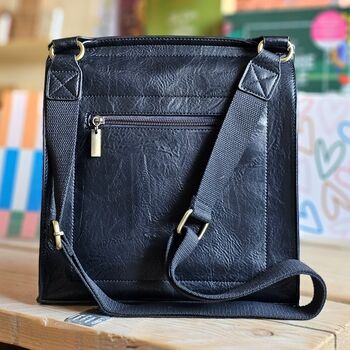 Postman Lock Satchel Bag In Black, 2 of 2