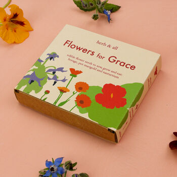 Personalised Seed Kit: Grow Your Own Edible Flowers, 2 of 9