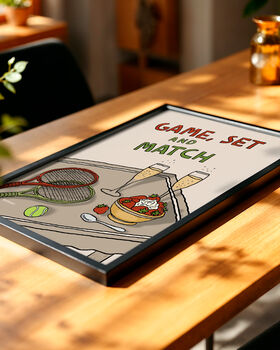 Game, Set And Match Print, 3 of 9