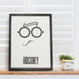 Limited Edition Typography Portrait David Hockney, thumbnail 1 of 7