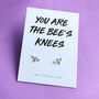 Bees Knees Silver Earrings, thumbnail 1 of 4