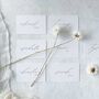 Louise Table Place Name Cards, thumbnail 2 of 9
