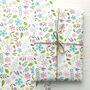 Floral Wrapping Paper Sheet, thumbnail 1 of 6