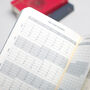 2026 A6 Day A Page Diary Matilda Myres Personalise With Name Or Initials, thumbnail 6 of 8