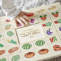 Personalised Fruits And Veg Pairs Puzzle, thumbnail 2 of 4