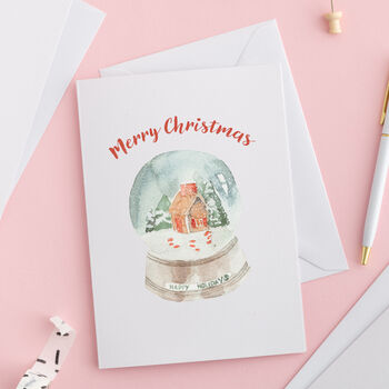 'Have A Warm And Cosy Christmas' Luxury Card Pack, 5 of 6