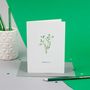 Personalised Herbs And Flowers Greetings Card, thumbnail 7 of 12