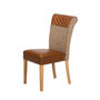 Stamford Dining Chair Tweed And Cerato Leather, thumbnail 1 of 2
