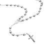 Sterling Silver Rosary Necklace, thumbnail 2 of 4