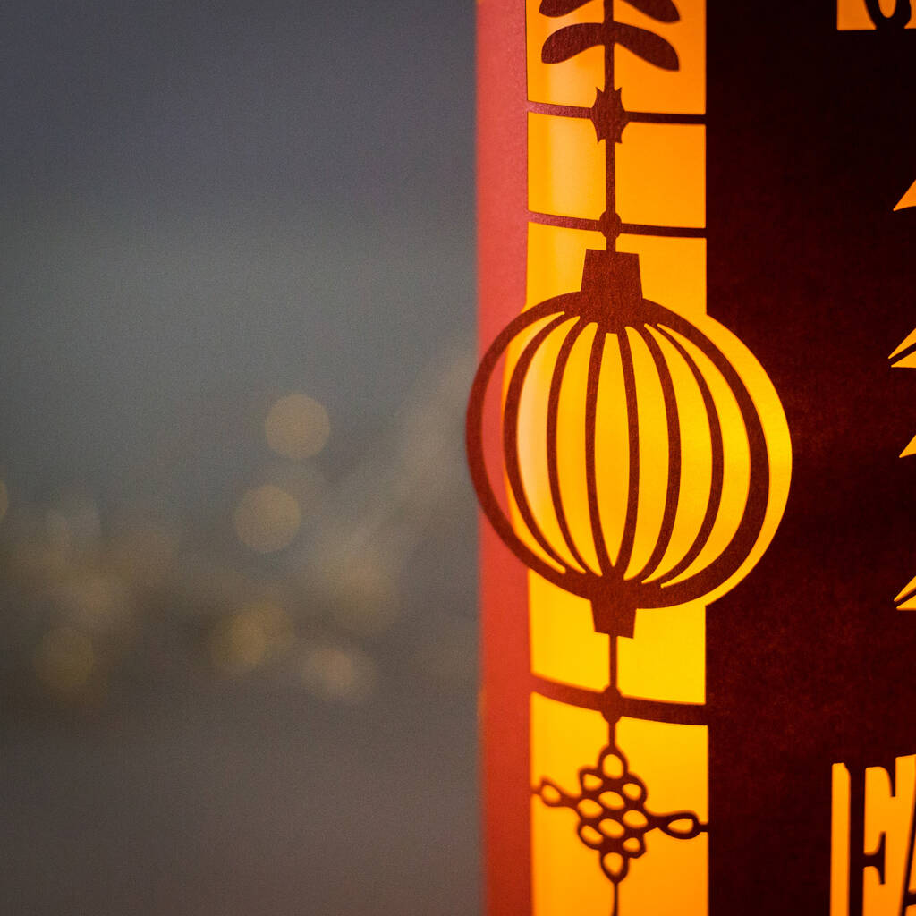 Chinese New Year Lantern Decoration By Baloolah Bunting