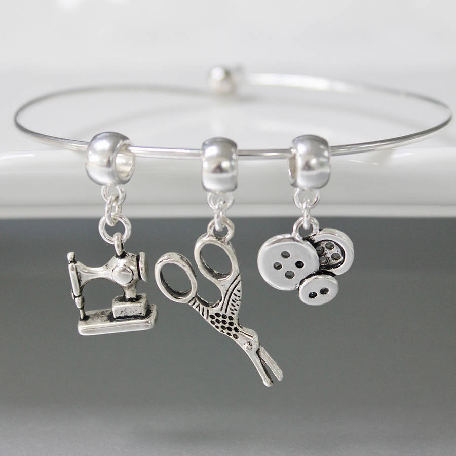 personalised sewing bracelet by zamsoe