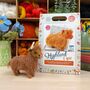 Highland Cow Needle Felting Craft Kit, thumbnail 1 of 3