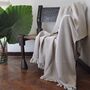 Blanket Throw Handwoven By Artisans In Ethiopia, thumbnail 2 of 5