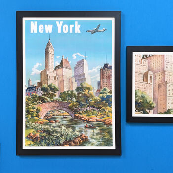 Authentic Vintage Travel Advert For New York, 4 of 8
